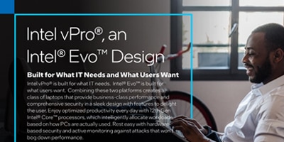 Intel vPro®, An Intel® Evo™ Design