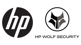 HP Wolf Security logos