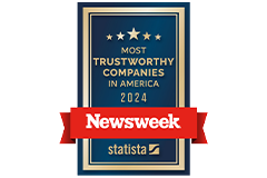 Newsweek Most Trustworthy Companies in America 2024 logo