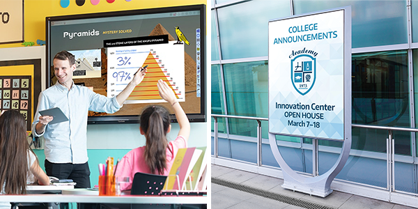 Digital Signage for Education