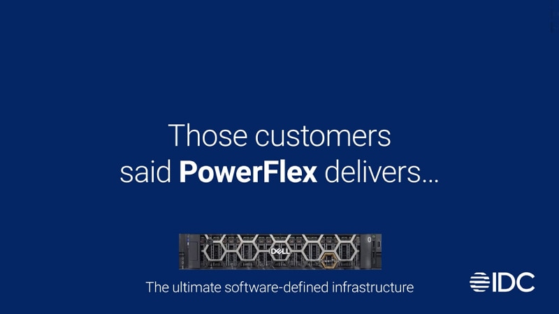 IDC Business Value of PowerFlex video