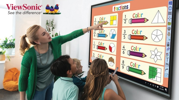 ViewSonic myViewBoard™ is a powerful tool that enables teachers to build dynamic lesson plans