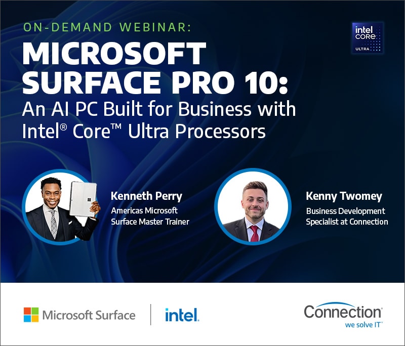 Microsoft Surface Pro 10: An AI PC Built for Business with Intel® Core™ Ultra Processors