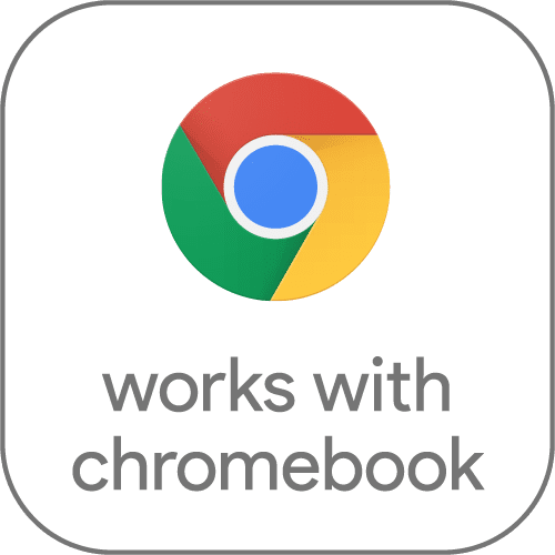 Works with Chromebook