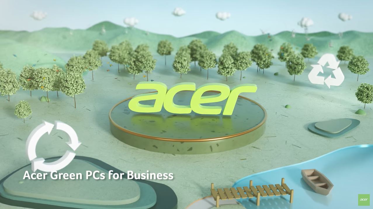 Acer is committed to a green revolution