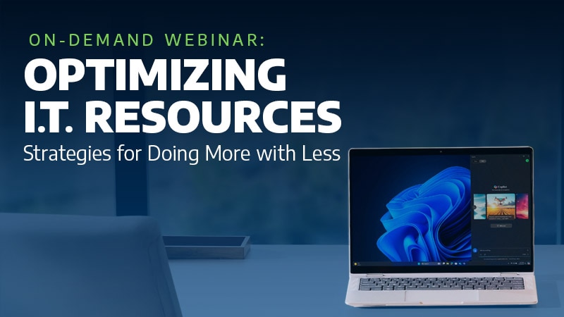 Optimizing IT Resources: Strategies for Doing More with Less with Windows 11 Pro Devices Powered By Intel® Core™ Ultra Processors