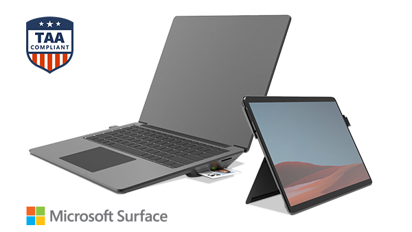 Microsoft Surface Pro 8 and Laptop 4 Securely Connect